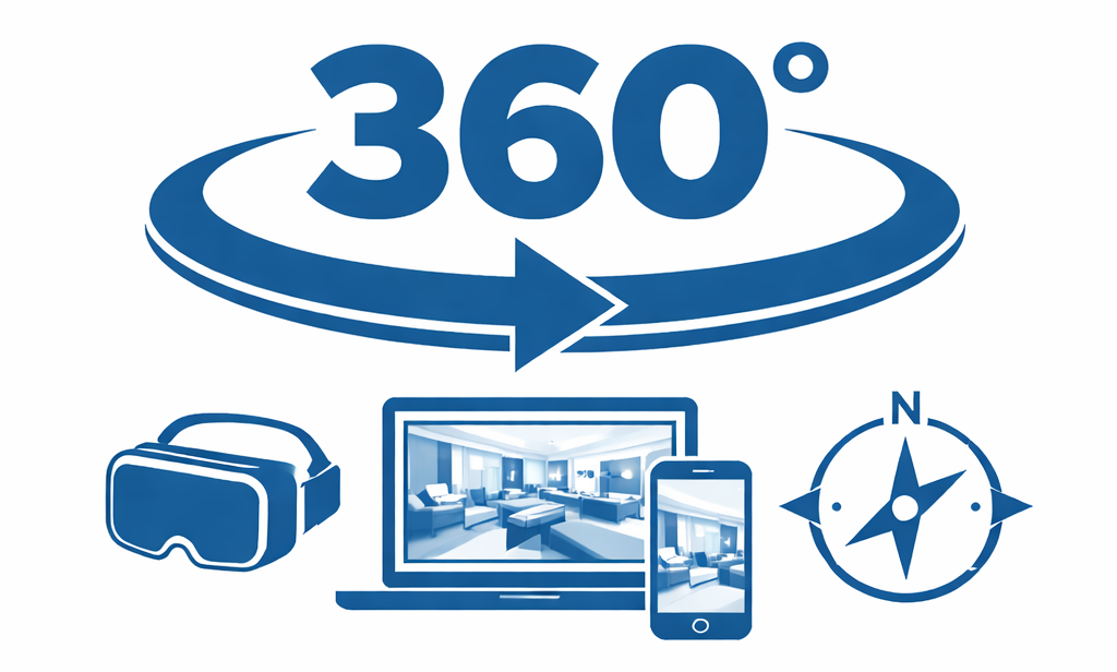 360 degree tour logo