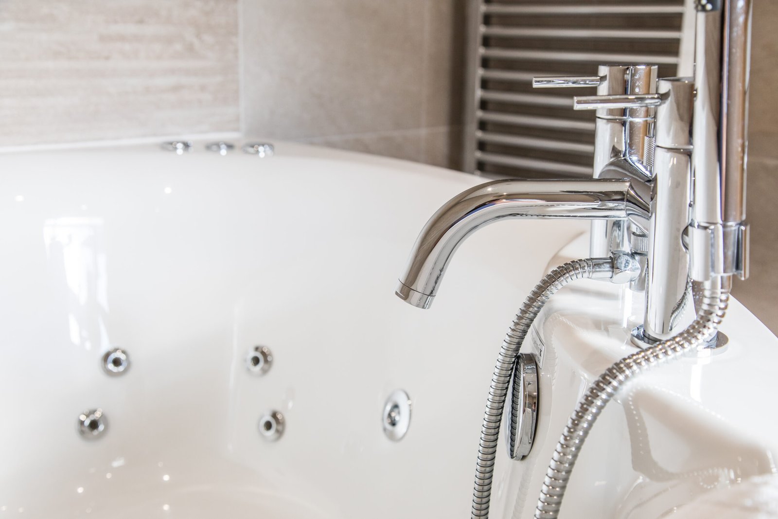 Hotel bathroom bathtub close up detail hotel photography